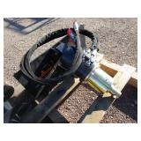 LandHonor Mini Skid Steer Auger w/ 8" 12" Bits