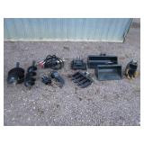 LandHonor 9pc Mini Excavator Attachment Set