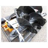 Future Skid Steer Auger w/8" 12" 16" Bits
