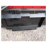 Future 48" Mini Skid Steer Landscape Rake Bucket