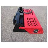 Future 48" Mini Skid Steer Landscape Rake Bucket