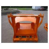 LandHonor Skid Steer Attachment Rack for Job Trailer