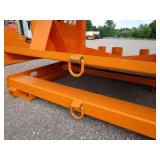 LandHonor Skid Steer Attachment Rack for Job Trailer