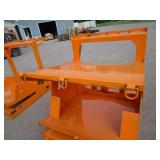 LandHonor Skid Steer Attachment Rack for Job Trailer