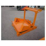 LandHonor Skid Steer Attachment Rack for Job Trailer