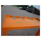 LandHonor Skid Steer Attachment Rack for Job Trailer
