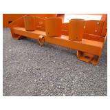 LandHonor Skid Steer Attachment Rack for Job Trailer