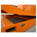 LandHonor Skid Steer Attachment Rack for Job Trailer