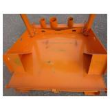 LandHonor Skid Steer Attachment Rack for Job Trailer