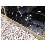 Mower King Skid Steer Auger w/6" 12" 14" Bits