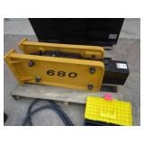 Agrotk 680 Skid Steer Concrete Breaker
