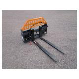 LandHonor 48" Skid Steer Hydraulic Adjustable Pallet Forks