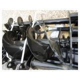 AGT 9pc Mini Excavator Attachment Set