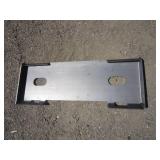 Future Skid Steer 3/8" Quick Tach Plate