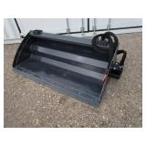 LandHonor 72" Skid Steer Combination Bucket w/Hydraulic Soil Conditioner