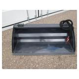 LandHonor 72" Skid Steer Combination Bucket w/Hydraulic Soil Conditioner