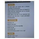 LandHonor 1/4" Skid Steer Quick Tach Plate