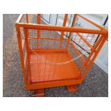 LandHonor Forklift Safety Working Platform/Cage 43"x43"x46"