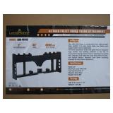 LandHonor Skid Steer Pallet Fork Bracket w/Receiver Hitch & Bale Spear Mounts