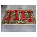 LandHonor (8) 5/16"-3/8" 5400lb Ratchet Load Binders & (16) 20