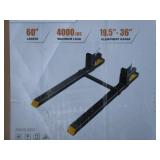 LandHonor 60" Clamp On Pallet Forks w/Stabilizer Bar