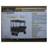 LandHonor Foldable Wagon w/Canopy