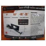 Wolverine 72" Skid Steer Sickle Mower