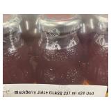 SD 1 - HH Blackberry Juice Drink - Glass 7.9 oz Bottles - 24-Pack