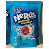 OH 2 - Nerds Candy Gummy Clusters - Very Berry 8 oz Bags - 6 Total Bags