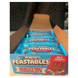 NY 1 - MrBeast Feastables Milk Crunch Chocolate Bars 24-Pack