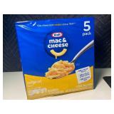 IRE 3 - Kraft Mac & Cheese 5 Pack - Original Flavor - No Artificial Flavors or Preservatives