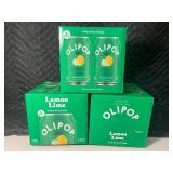 BP - Olipop Lemon Lime 4 Pack - 12 Cans in 3 Boxes