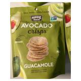 NJ 4 - Hippie Snacks Avocado Crisps Guacamole (Lot of 4)