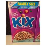 H3 - Kix Berry Berry Family Size Cereal (Lot of 2)