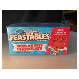 NY 1 - MrBeast Feastables Milk Crunch Chocolate Bars 24-Pack