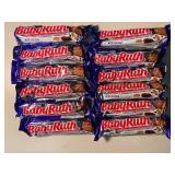 AK 2 - Baby Ruth Chocolate Peanut Candy Bars (Lot of 12)