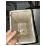 Vintage Soda Fountain Syrup Dispenser & Ceramic Insert