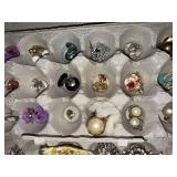 Vintage Costume Jewelry Earrings Brooches Necklaces