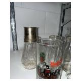 Large Collection of Vintage Glassware Mugs Bottles Cups