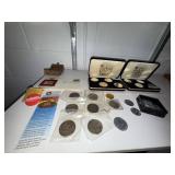 Grand Casino Token Sets & Assorted Medals Ephemera