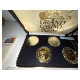 Grand Casino Token Sets & Assorted Medals Ephemera
