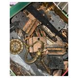 Vintage Style Decorative Hinges Pull Screws Hardware