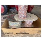 Lot Including 3 Spools Telecom Cross Connect Wire Premier 1000FT