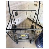 Northern Tool Folding Wire Utility Cart 4 Wheel Jumbo Shopping Cart