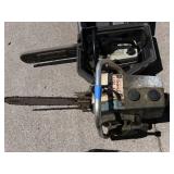 Lot Including Craftsman Chainsaws, Vintage 758G Saw & Hard Case