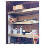 Gorilla Rack Heavy Duty Garage Storage Shelving Unit w Pegboard Sides