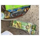 Lot Including Vintage Lawn Chair Webbing Re-Web Kits & Strap Rolls