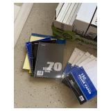Lot Including Vintage Microsoft Software, Notebooks & Paper