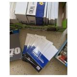 Lot Including Vintage Microsoft Software, Notebooks & Paper