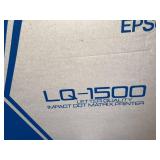 Epson LQ-1500 Impact Dot Matrix Printer in Box w/ Manuals & Card